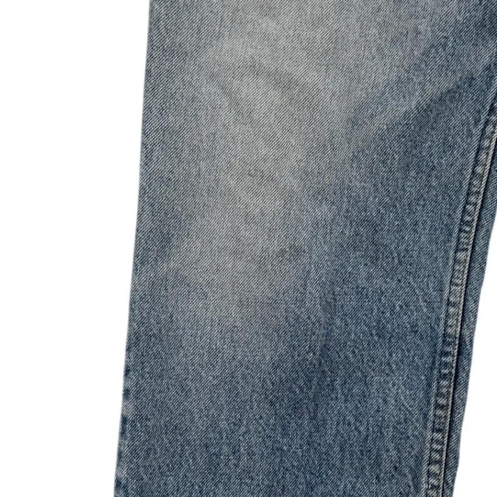 Levi's 918 Jeans Mens 34x28.5 Blue Husky Vintage 80s Orange Tab Straight Leg